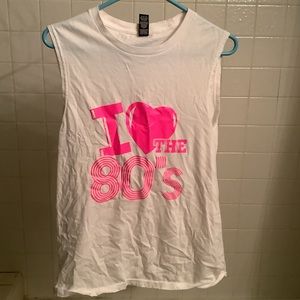 I <3 the 80s Muscle Shirt S